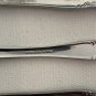 3 ESTIA CASCADE Stainless Glossy Dinner Spoons 7.5" Floral Silverware Flatware