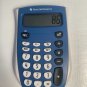 Texas Instruments Pocket Calculator TI-503 SV Super View Blue Basic Works Great