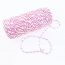 Baker Twine Pink/White 50 Meters