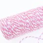 Baker Twine Pink/White 50 Meters