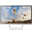 HP Pavilion 27-inch FHD IPS Monitor with LED Backlight (27xw, Snow White and Natural Silver)