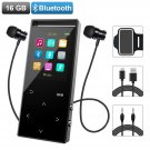 MP3 Player with Bluetooth, Zerofire 16GB Portable Digital Music Player Support FM