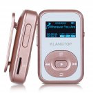 MP3 Player 8GB Bluetooth KLANTOP Digital Clip Music Player with FM Radio