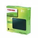 Toshiba HDTB420XK3AA Canvio Basics 2TB Portable External Hard Drive USB 3.0, Black