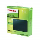 Toshiba HDTB410XK3AA Canvio Basics 1TB Portable External Hard Drive USB 3.0, Black