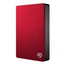 Seagate Backup Plus 4TB Portable External Hard Drive USB 3.0, Red + 2mo Adobe
