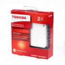 Toshiba Canvio Advance 2TB Portable External Hard Drive USB 3.0, White (HDTC920XW3AA)