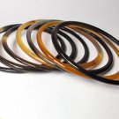 Horn bracelet set - Buffalo horn bangle - Horn jewelry - KAI-3699