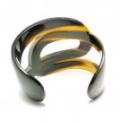 Horn bracelet cuff- Horn cuff - horn jewelry - KAI-3753