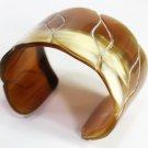 Horn bracelet - Buffalo horn jewelry - natural horn jewelry - KAI-3708