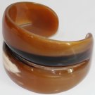 Buffalo horn bracelet - horn jewelry - bijoux en corne de buffle KAI-3702