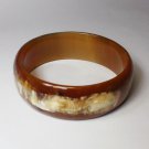 Horn bangle bracelet - Buffalo horn bangle  KAI-3731
