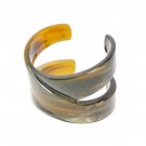 Horn bracelet - Buffalo horn jewelry - Horn cuff - KAI-3755