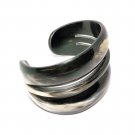 Buffalo horn bracelet - horn jewelry - KAI-3703