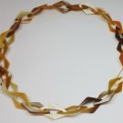 Horn necklace - buffalo horn necklace - horn jewellery - gift for girlfriend- KAI-4695