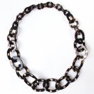 Buffalo horn necklace - horn chain necklace - horn jewelry KAI-4677