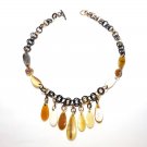 Horn necklace - Buffalo horn necklace - Horn jewelry - horn jewelry vietnam KAI-4721