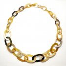Horn chain necklace - horn necklace - horn jewelry - Gifts for women KAI-4688