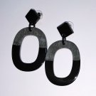 Buffalo horn earrings - Beautiful horn earrings - d'oreille corne de buffle KAI-2773