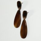 Horn jewelry - Horn earrings - Beautiful horn earrings - bijoux corne de buffle KAI-2764