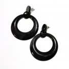 Horn earrings - Buffalo horn earrings - Bijoux en corne vietnam KAI-2769