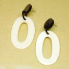 Beautiful horn & bone earrings - Gift for her - Gift for women - KAI-2723