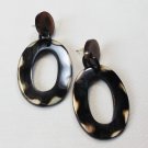 Bull horn earrings - Beautiful horn stud earrings - Gift for women - KAI-2692