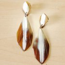 Horn earrings - Buffalo horn earrings - Horn earrings vietnam KAI-2730