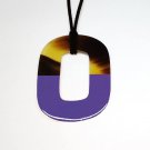 Horn pendant - Buffalo horn pendant necklace - Pendentif en corne de buffle KAI-5726