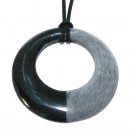 Horn pendant necklace - Buffalo horn necklace - pendentif en corne KAI-5718