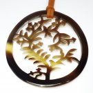 Horn pendants - tree of life pendant - tree of life necklace - KAI-5686