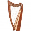 22 String Boru Harp Rosewood