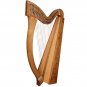 27 String Boru Harp Walnut