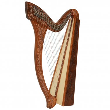 27 String Boru Harp Rosewood