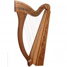 29 Strings Boru Harp Walnut