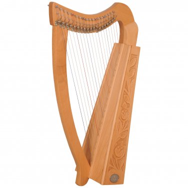 19 String Trinity Harp Beechwood