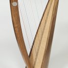 22 String Claddagh Harp Walnut