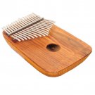 Heartland Mulberry Round back Thumb Piano, African Kalimba, Mbira with Rosewood Top