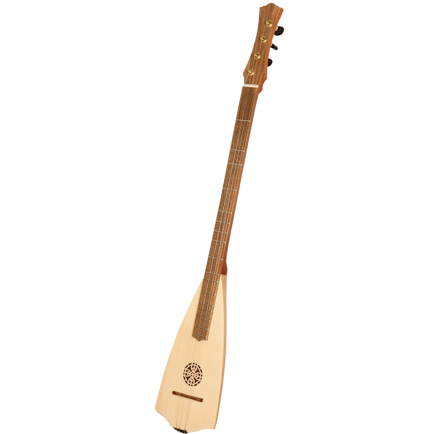 Heartland Trail Dulcimer Banjo, 4 String Lacewood