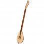 Heartland Wildwood Dulcimer Banjo, 4 String Variegated Walnut Lacewood