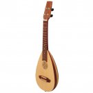 Heartland Baroque Ukulele, 4 String Concert Variegated Rosewood and Lacewood