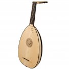 Muzikkon Renaissance Lute, 6 Course Variegated Maple Ebony