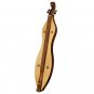 4 String Mountain Dulcimer Knotwork Scroll Rosewood