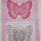 Marianne Design Collectables Butterfly Die and Clear Stamp