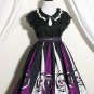 Oblong Box Shop Halloween Treat Circle Skirt Pinup Girl Clothing Deadly 2X To 3X