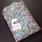 Reyn Spooner Pullover Hawaiian Shirt Marnies Garden Pink Blue Reverse Print L