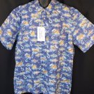 Reyn Spooner Dietrich Varez Sashimi Maru Pullover Hawaiian Shirt Reverse Print