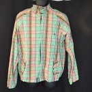 lrg lifted research group Plaid Brad Zipfront Jacket M Preppy Lightweight