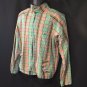 lrg lifted research group Plaid Brad Zipfront Jacket M Preppy Lightweight