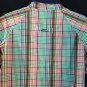 lrg lifted research group Plaid Brad Zipfront Jacket M Preppy Lightweight
